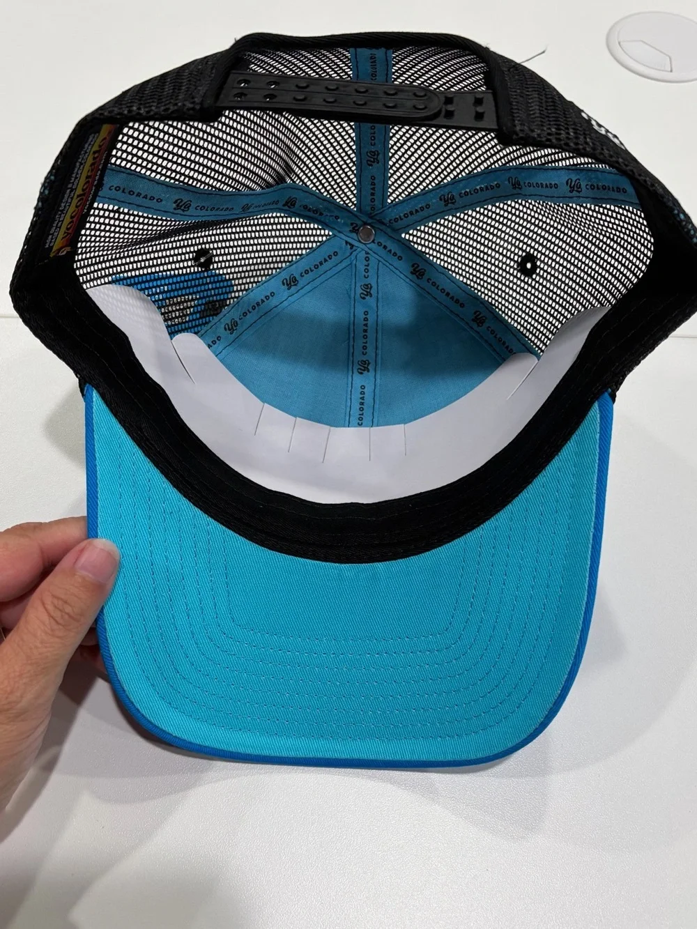 Yo Colorado Adult GoPro Mountain Games 2025 Staff Hat Blue Cap NWT Ballcap